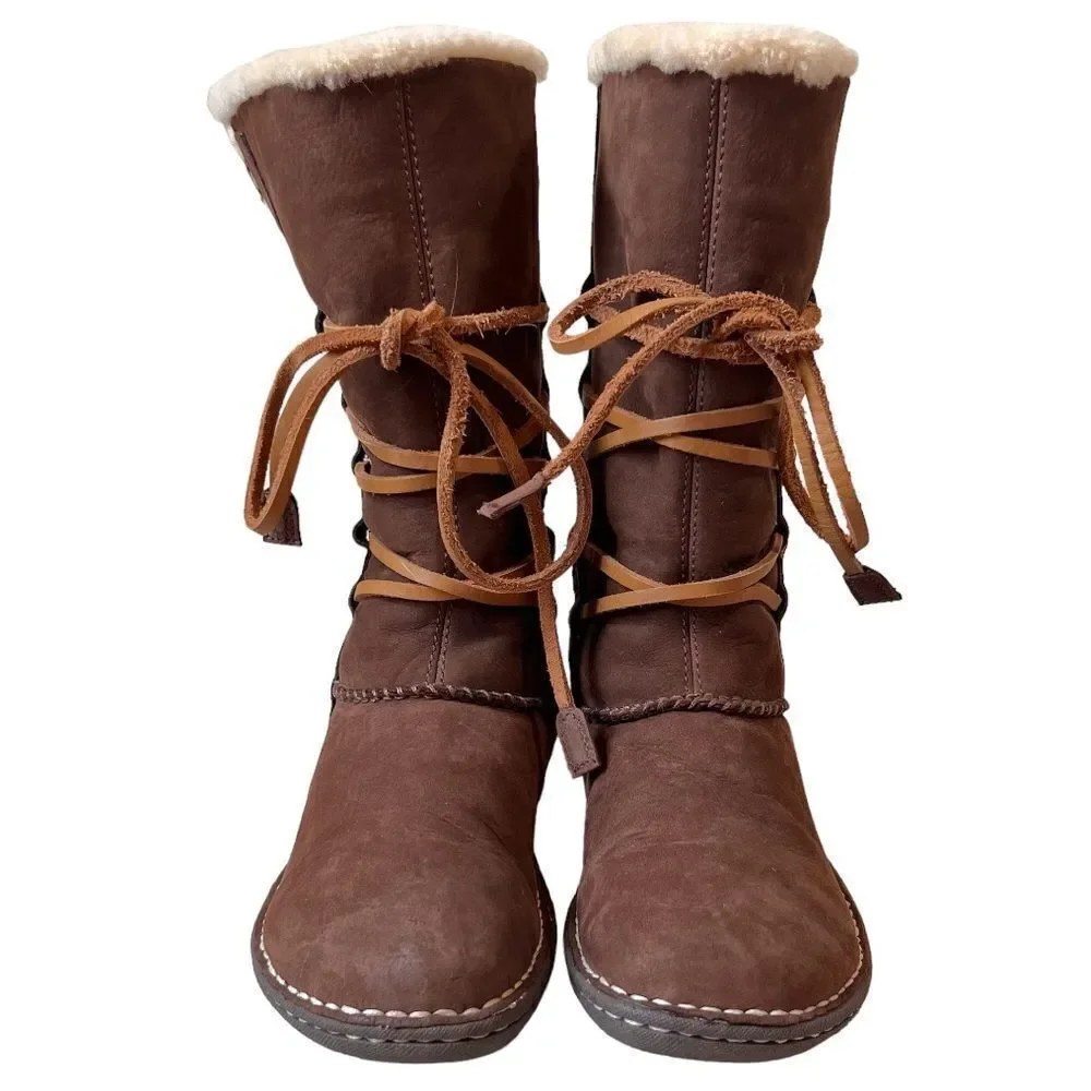 UGG Australia CATALINA Tall Boots Goober Chocolate Brown